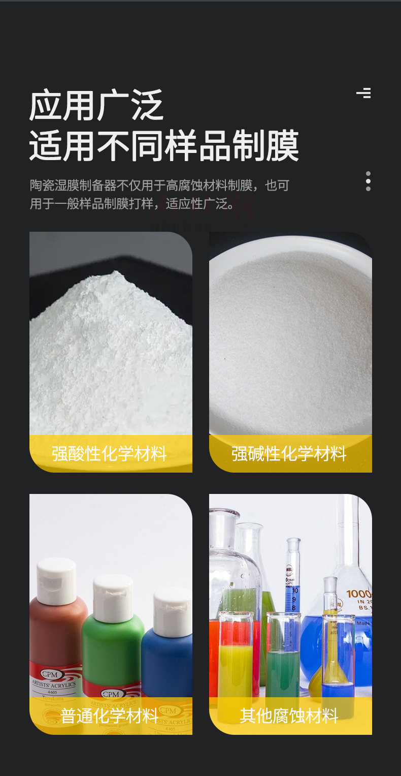 陶瓷湿膜制备器SZQ-80 25/50/75/100μm应用范围