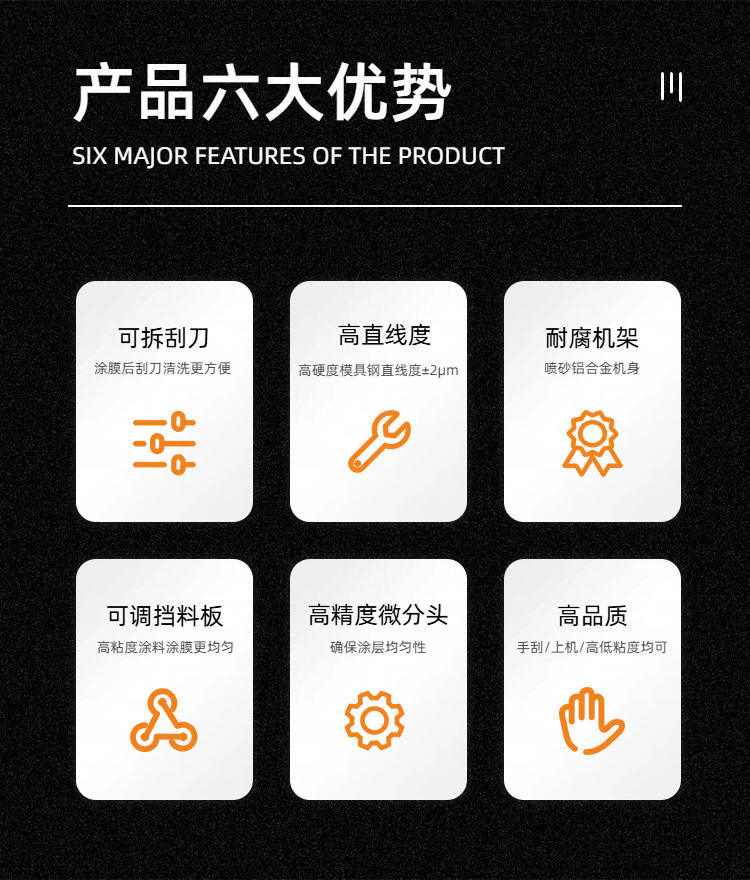 慧诺双刮刀可调涂布器详情图2 慧诺双刮刀可调涂布器详情图2